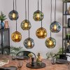 Ripoll Lampa wisząca, Kula świetlna, Lampa wisząca Niebeieski, Złoty, Zielony, 8-punktowe