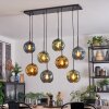 Ripoll Lampa wisząca, Kula świetlna, Lampa wisząca Niebeieski, Złoty, Zielony, 8-punktowe
