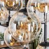 Gastor lampa wisząca, kula świetlna, lampa wisząca bursztynowy, przezroczysty, 8-punktowe