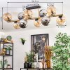 Koyoto lampa sufitowa, kula świetlna złoty, czarny, 10-punktowe