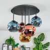 Ripoll Lampa sufitowa, Kula świetlna Niebeieski, Złoty, W kolorze miedzi, 5-punktowe