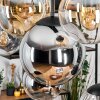 Gastor Lampa wisząca, Kula świetlna, Lampa wisząca W kolorze bursztynu, Chrom, Przezroczysty, Przydymiony, 8-punktowe