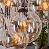 Gastor Lampa wisząca, Kula świetlna, Lampa wisząca W kolorze bursztynu, Przezroczysty, 8-punktowe
