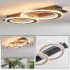 Lidor Lampa sufitowa LED Czarny, 1-punktowy
