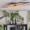 Manor Lampa sufitowa LED Czarny, 1-punktowy, Zdalne sterowanie