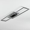 Manor Lampa sufitowa LED Czarny, 1-punktowy, Zdalne sterowanie