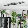 Manor Lampa sufitowa LED Czarny, 1-punktowy, Zdalne sterowanie