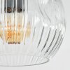 Ripoll lampa sufitowa, kula świetlna bursztynowy, przezroczysty, przydymiony, 5-punktowe