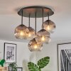 Ripoll lampa sufitowa, kula świetlna przezroczysty, przydymiony, 5-punktowe
