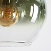 Koyoto Lampa wisząca, Kula świetlna, Lampa wisząca Niebeieski, Złoty, Zielony, Przezroczysty, 8-punktowe