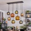 Ripoll Lampa wisząca, Kula świetlna, Lampa wisząca Niebeieski, Chrom, Złoty, Zielony, W kolorze miedzi, Przydymiony, 8-punktowe