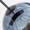 Koyoto lampa wisząca, kula świetlna, lampa wisząca niebeieski, zielony, przezroczysty, miedziany, 8-punktowe