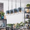 Lauden Lampa wisząca, Lampa wisząca Niebeieski, Przezroczysty, 4-punktowe
