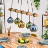 Koyoto Lampa wisząca, Kula świetlna, Lampa wisząca Ecru, Czarny, 5-punktowe