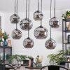 Ripoll Lampa wisząca, Kula świetlna, Lampa wisząca Przydymiony, 8-punktowe