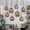 Ripoll Lampa wisząca, Kula świetlna, Lampa wisząca Przydymiony, 8-punktowe