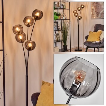Koyoto Kula świetlna, Lampa stojąca Przydymiony, 5-punktowe