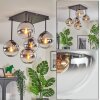 Gastor Lampa sufitowa, Kula świetlna Chrom, Przezroczysty, Przydymiony, 5-punktowe