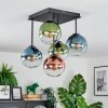 Gastor Lampa sufitowa, Kula świetlna Niebeieski, Zielony, Przezroczysty, W kolorze miedzi, 5-punktowe
