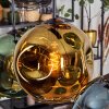 Ripoll Lampa wisząca, Kula świetlna, Lampa wisząca Niebeieski, Złoty, Zielony, W kolorze miedzi, 6-punktowe