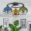 Koyoto Lampa sufitowa, Kula świetlna 37 cm Niebeieski, Złoty, Zielony, Przezroczysty, 3-punktowe