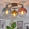 Gastor Lampa sufitowa, Kula świetlna 37 cm Niebeieski, Zielony, Przezroczysty, W kolorze miedzi, 3-punktowe