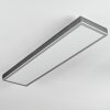 Salmi Lampa sufitowa, Panel LED Szary, Srebrny, 1-punktowy