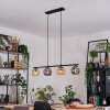 Ripoll lampa wisząca, kula świetlna, lampa wisząca bursztynowy, przydymiony, 4-punktowe
