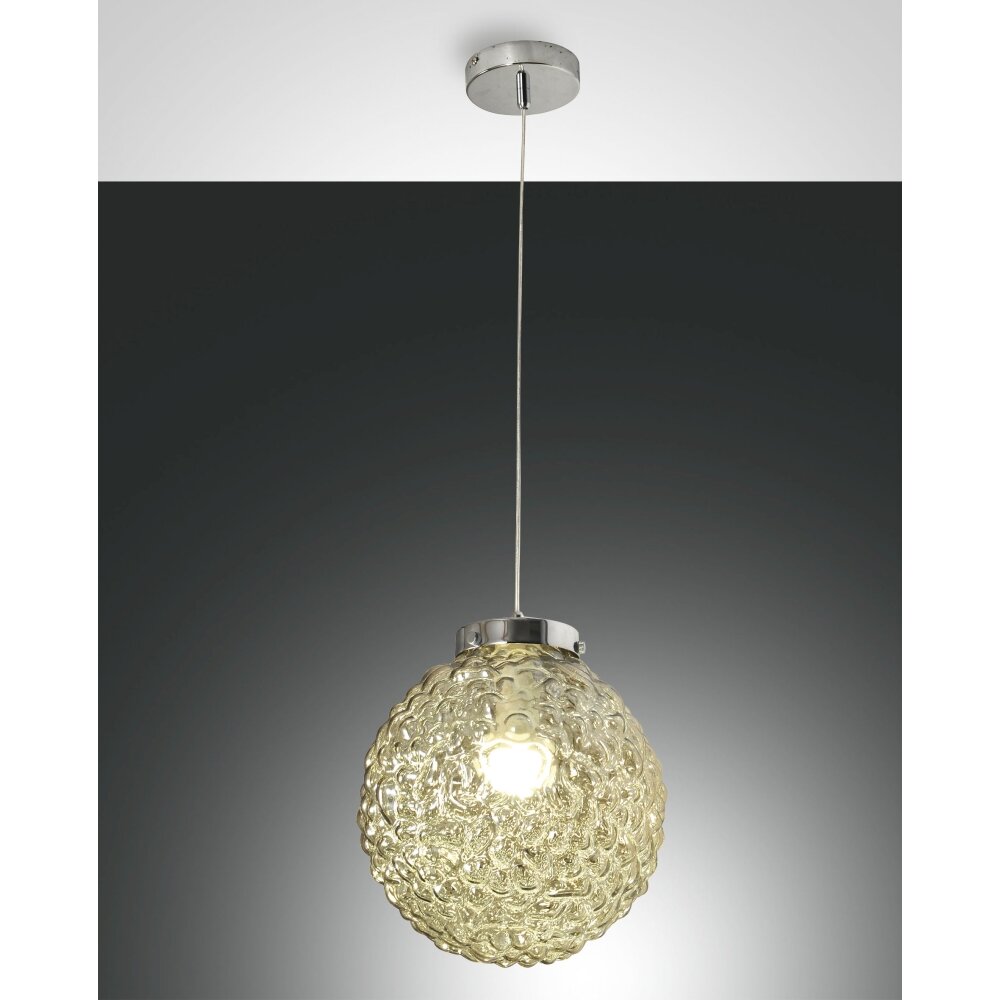 Fabas Luce Ego Lampa Wisząca Chrom, 1-punktowy main product photo