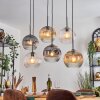 Ripoll Lampa wisząca, Kula świetlna, Lampa wisząca W kolorze bursztynu, Przezroczysty, Przydymiony, 6-punktowe