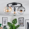 Gastor Lampa sufitowa, Kula świetlna 37 cm W kolorze bursztynu, Przezroczysty, Przydymiony, 3-punktowe
