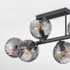 Koyoto lampa sufitowa, kula świetlna przydymiony, 6-punktowe