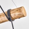 Koyoto Lampa wisząca, Kula świetlna, Lampa wisząca W kolorze bursztynu, Przezroczysty, Przydymiony, 5-punktowe