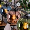 Gastor Lampa wisząca, Kula świetlna, Lampa wisząca Niebeieski, Zielony, W kolorze miedzi, 4-punktowe