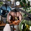 Gastor Lampa wisząca, Kula świetlna, Lampa wisząca Niebeieski, Zielony, W kolorze miedzi, 4-punktowe