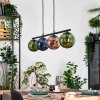 Gastor Lampa wisząca, Kula świetlna, Lampa wisząca Niebeieski, Zielony, W kolorze miedzi, 4-punktowe