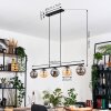 Gastor Lampa wisząca, Kula świetlna, Lampa wisząca W kolorze bursztynu, Przydymiony, 5-punktowe