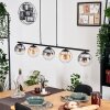 Gastor Lampa wisząca, Kula świetlna, Lampa wisząca W kolorze bursztynu, Przezroczysty, Przydymiony, 5-punktowe
