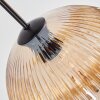 Koyoto lampa wisząca, kula świetlna, lampa wisząca bursztynowy, 8-punktowe