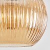 Koyoto lampa wisząca, kula świetlna, lampa wisząca bursztynowy, 8-punktowe