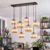 Koyoto lampa wisząca, kula świetlna, lampa wisząca bursztynowy, 8-punktowe