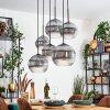 Koyoto Lampa wisząca, Kula świetlna, Lampa wisząca Przezroczysty, Przydymiony, 6-punktowe