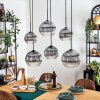 Koyoto Lampa wisząca, Kula świetlna, Lampa wisząca Przezroczysty, Przydymiony, 6-punktowe