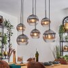 Koyoto Lampa wisząca, Kula świetlna, Lampa wisząca Przezroczysty, Przydymiony, 6-punktowe