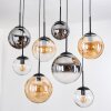 Gastor Lampa wisząca, Kula świetlna, Lampa wisząca W kolorze bursztynu, Przezroczysty, Przydymiony, 8-punktowe