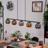 Koyoto Lampa wisząca, Kula świetlna, Lampa wisząca Niebeieski, Chrom, Złoty, Zielony, W kolorze miedzi, Przydymiony, 5-punktowe