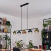 Koyoto Lampa wisząca, Kula świetlna, Lampa wisząca Niebeieski, Złoty, Zielony, Przezroczysty, 5-punktowe