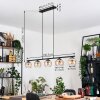 Koyoto lampa wisząca, kula świetlna, lampa wisząca bursztynowy, przezroczysty, 5-punktowe