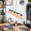 Koyoto lampa wisząca, kula świetlna, lampa wisząca bursztynowy, 5-punktowe