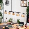Koyoto lampa wisząca, kula świetlna, lampa wisząca bursztynowy, 5-punktowe